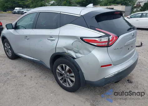 2017 Nissan Murano Sl from USA, damaged, VIN 5N1AZ2MH2HN177892